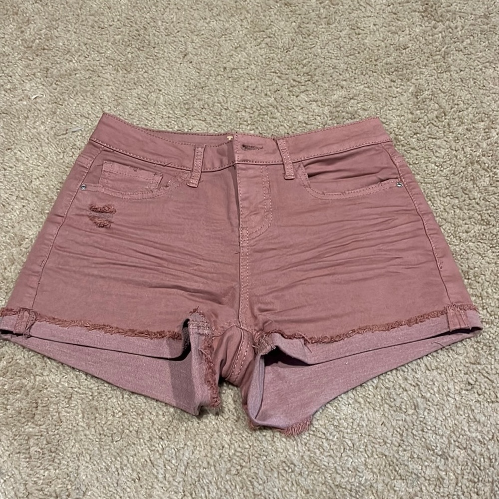 True Craft pink shorts; size 3